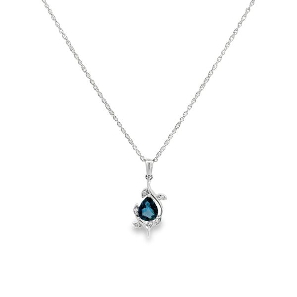 Colored Gemstone Pendant Image 2 Miner's Den Jewelers Royal Oak, MI