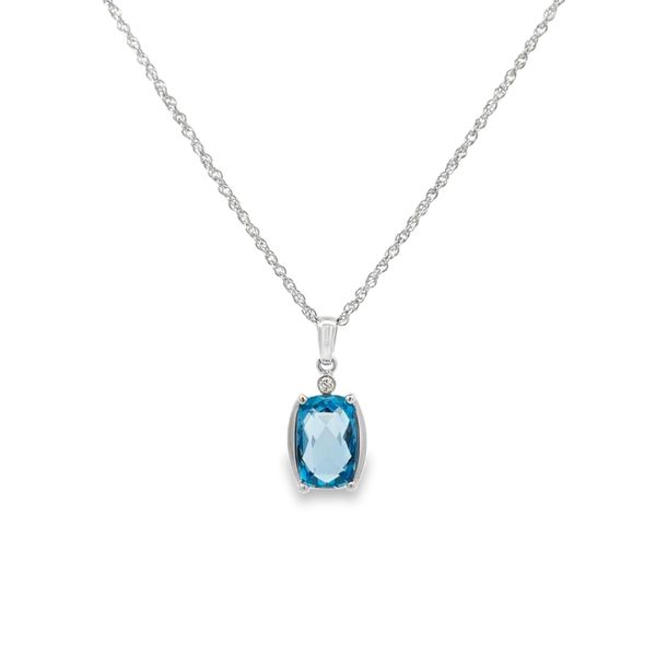 Colored Gemstone Pendant Image 2 Miner's Den Jewelers Royal Oak, MI