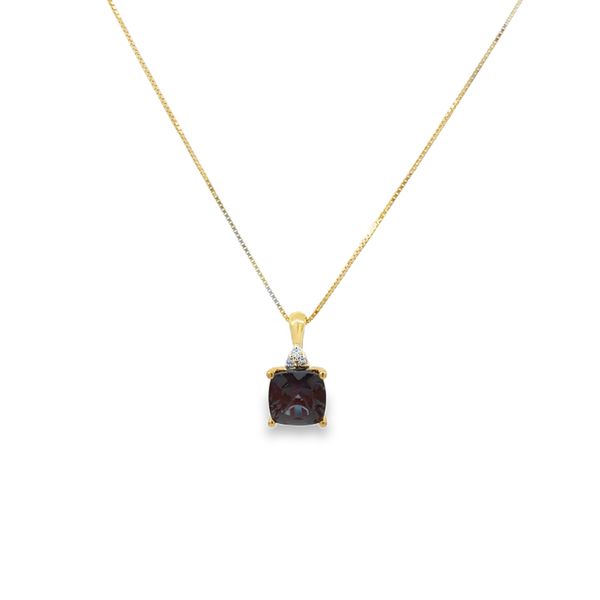Colored Gemstone Pendant Image 2 Miner's Den Jewelers Royal Oak, MI