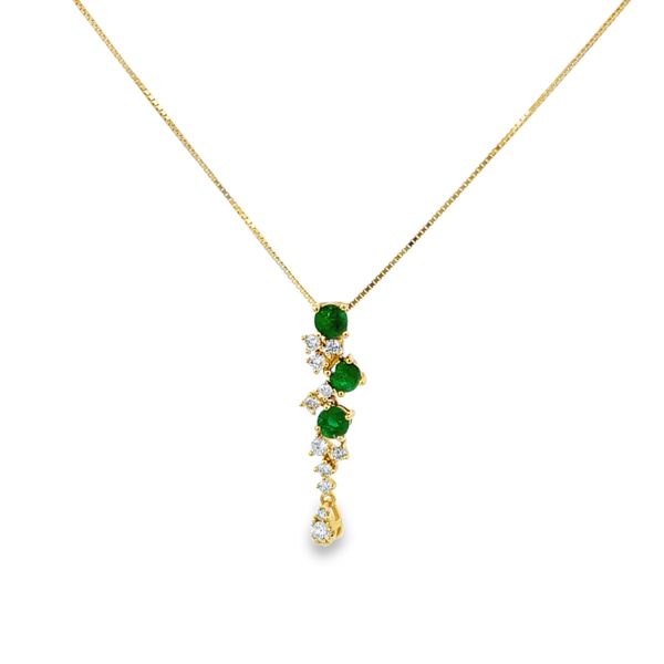 Colored Gemstone Pendant Image 2 Miner's Den Jewelers Royal Oak, MI