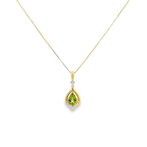 Colored Gemstone Pendant Image 2 Miner's Den Jewelers Royal Oak, MI
