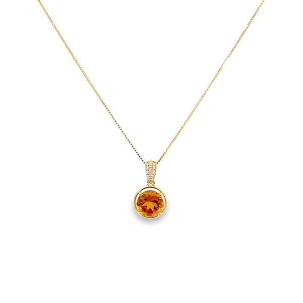 Colored Gemstone Pendant Image 2 Miner's Den Jewelers Royal Oak, MI