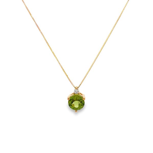 Colored Gemstone Pendant Image 2 Miner's Den Jewelers Royal Oak, MI