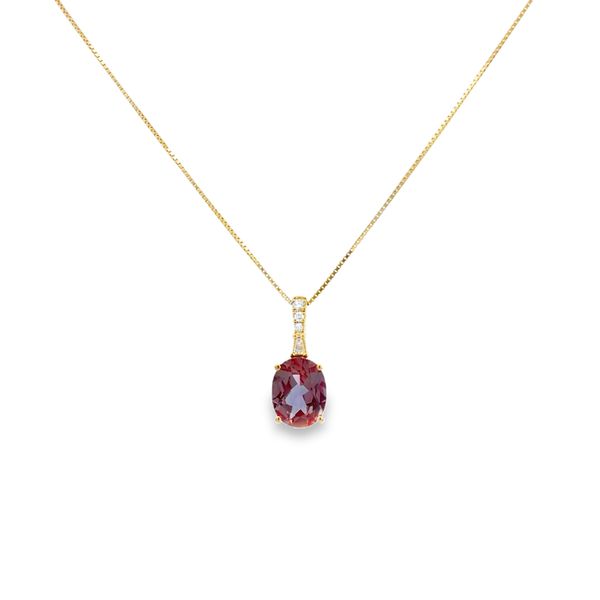 Colored Gemstone Pendant Image 2 Miner's Den Jewelers Royal Oak, MI
