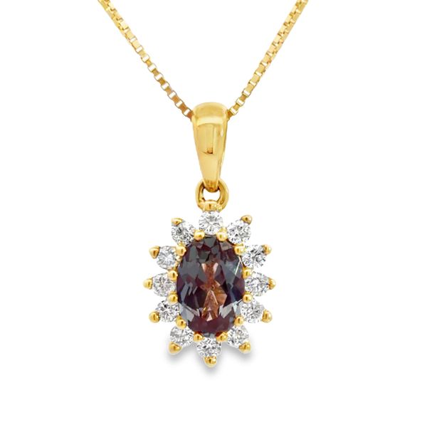 Colored Gemstone Pendant Miner's Den Jewelers Royal Oak, MI
