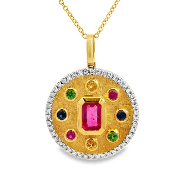 Colored Gemstone Pendant Miner's Den Jewelers Royal Oak, MI