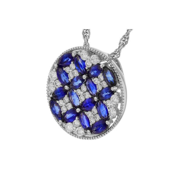 Colored Gemstone Pendant Image 2 Miner's Den Jewelers Royal Oak, MI