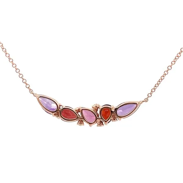 Colored Gemstone Necklace