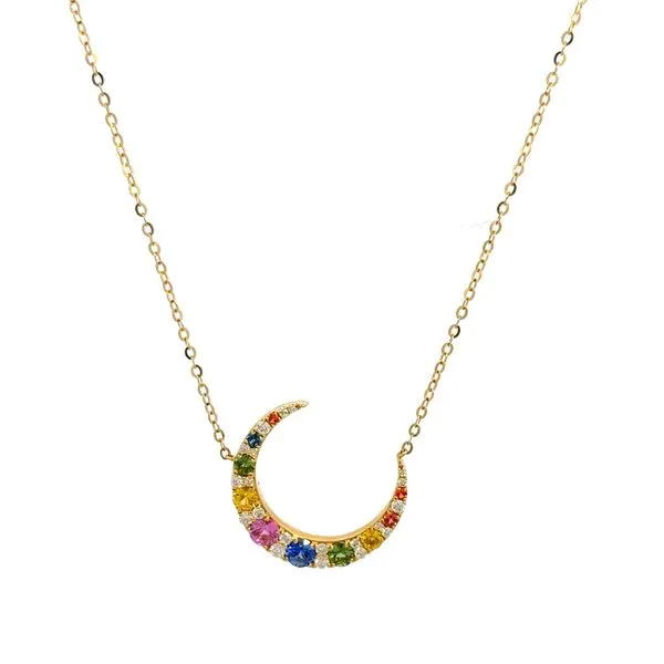 Colored Gemstone Necklace similar item image