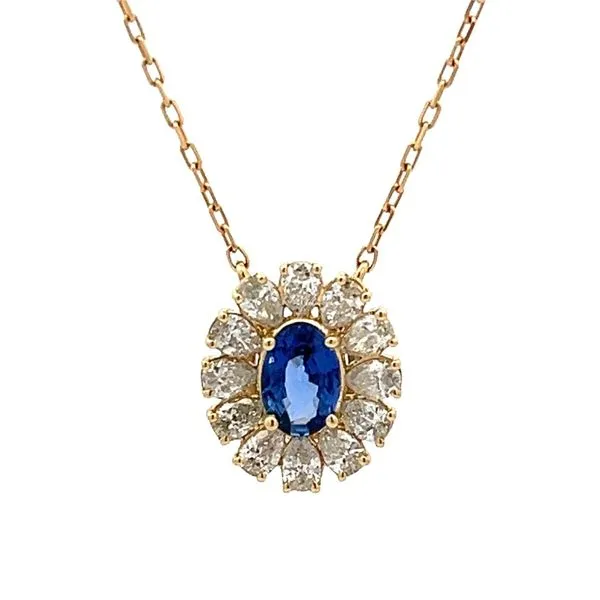 Colored Gemstone Necklace Image 2 Miner's Den Jewelers Royal Oak, MI