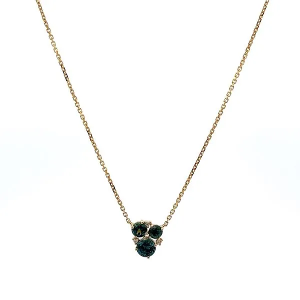 Colored Gemstone Necklace Image 2 Miner's Den Jewelers Royal Oak, MI