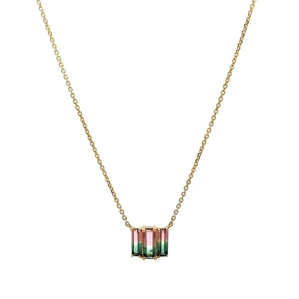 Colored Gemstone Necklace Image 2 Miner's Den Jewelers Royal Oak, MI