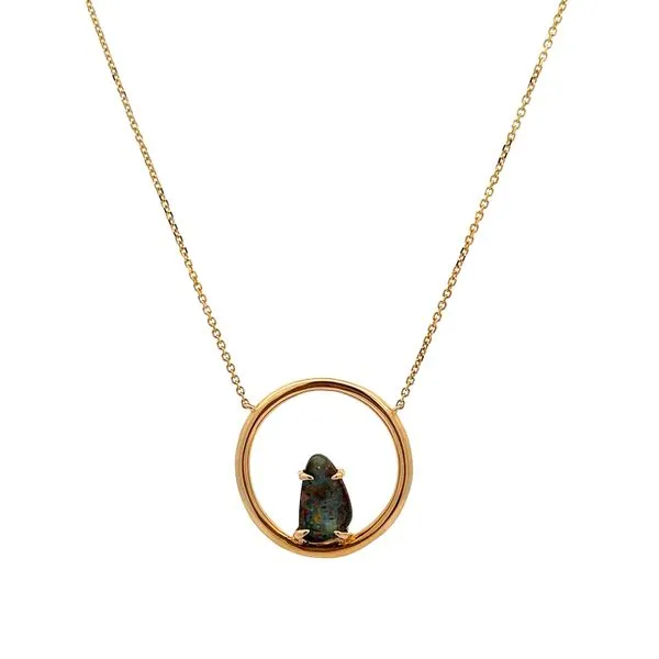 Colored Gemstone Necklace Image 2 Miner's Den Jewelers Royal Oak, MI