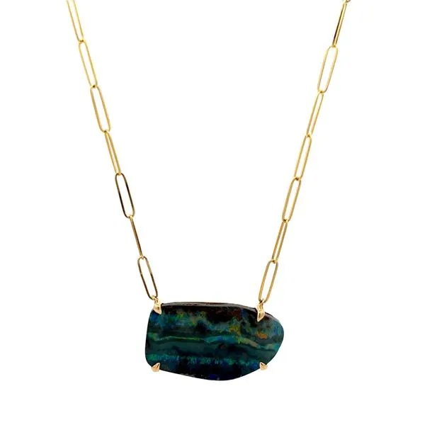Colored Gemstone Necklace Image 2 Miner's Den Jewelers Royal Oak, MI