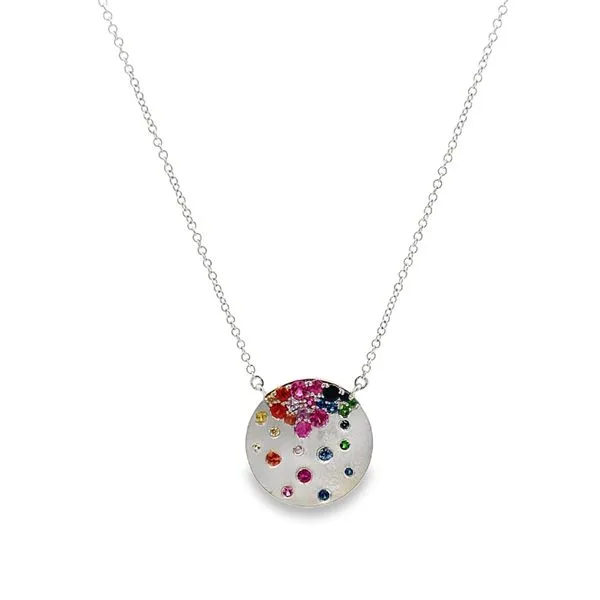 Colored Gemstone Necklace