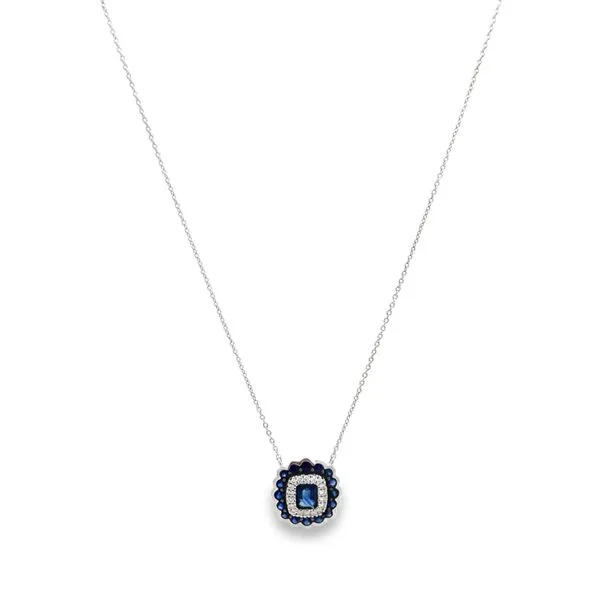 Colored Gemstone Necklace Image 2 Miner's Den Jewelers Royal Oak, MI