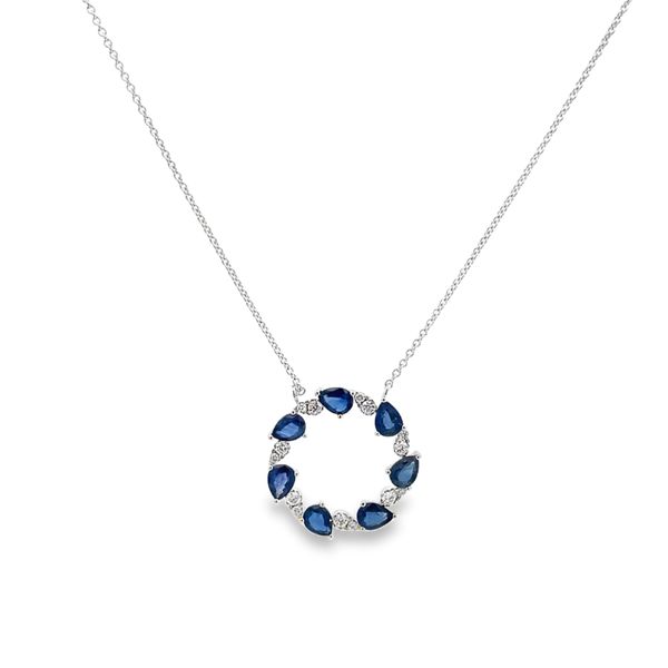 Colored Gemstone Necklace Image 2 Miner's Den Jewelers Royal Oak, MI