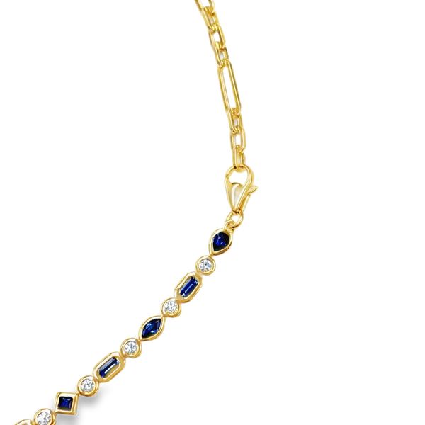 Colored Gemstone Necklace Image 2 Miner's Den Jewelers Royal Oak, MI