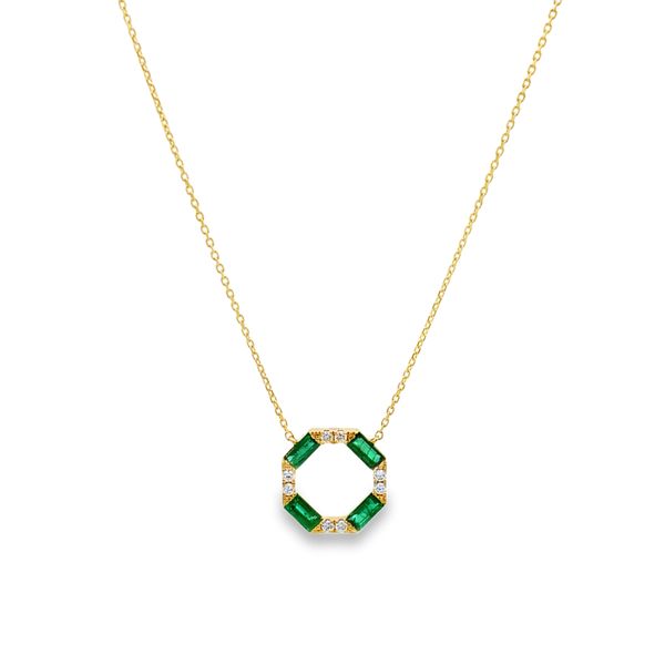 Colored Gemstone Necklace Image 2 Miner's Den Jewelers Royal Oak, MI