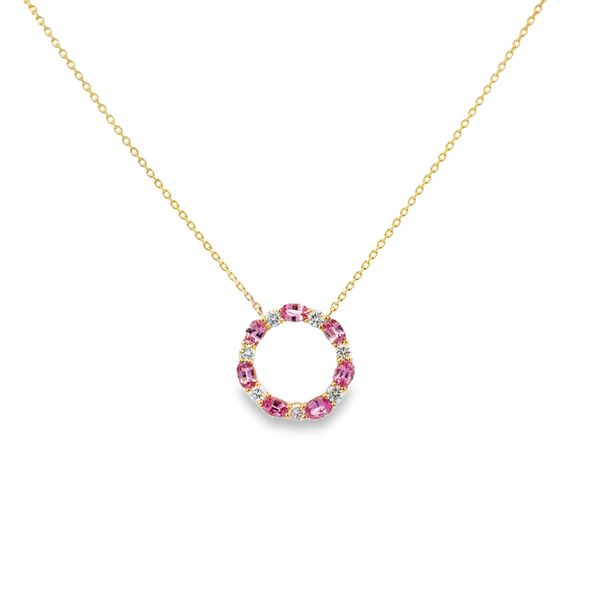 Colored Gemstone Necklace Image 2 Miner's Den Jewelers Royal Oak, MI