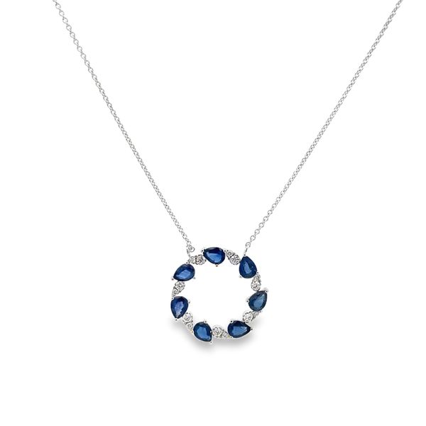 Colored Gemstone Necklace Image 2 Miner's Den Jewelers Royal Oak, MI