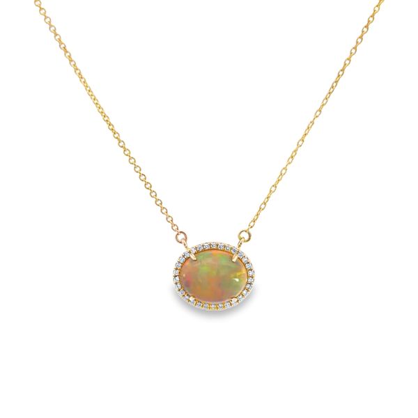 Colored Gemstone Necklace Image 2 Miner's Den Jewelers Royal Oak, MI