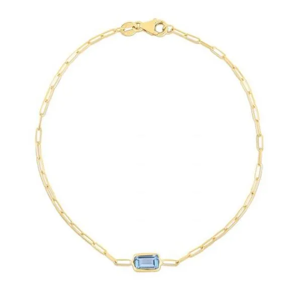 Colored Gemstone Bracelet