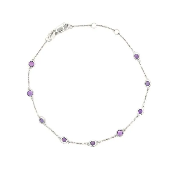Colored Gemstone Bracelet