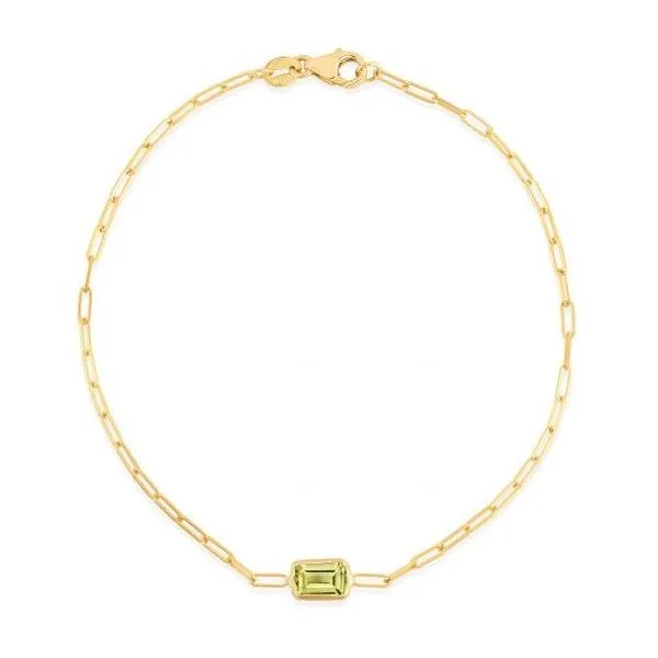 Colored Gemstone Bracelet