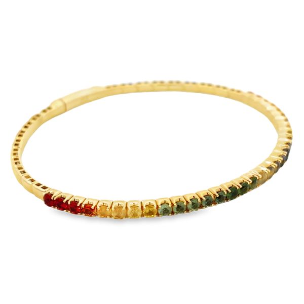 Colored Gemstone Bracelet Image 2 Miner's Den Jewelers Royal Oak, MI