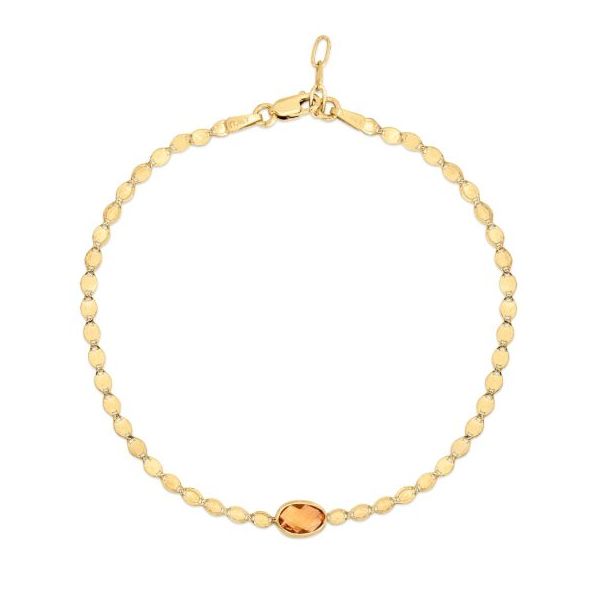Citrine Mirror Link Bracelet Miner's Den Jewelers Royal Oak, MI