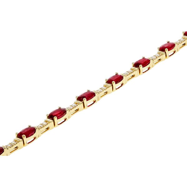 Colored Gemstone Bracelet Image 2 Miner's Den Jewelers Royal Oak, MI