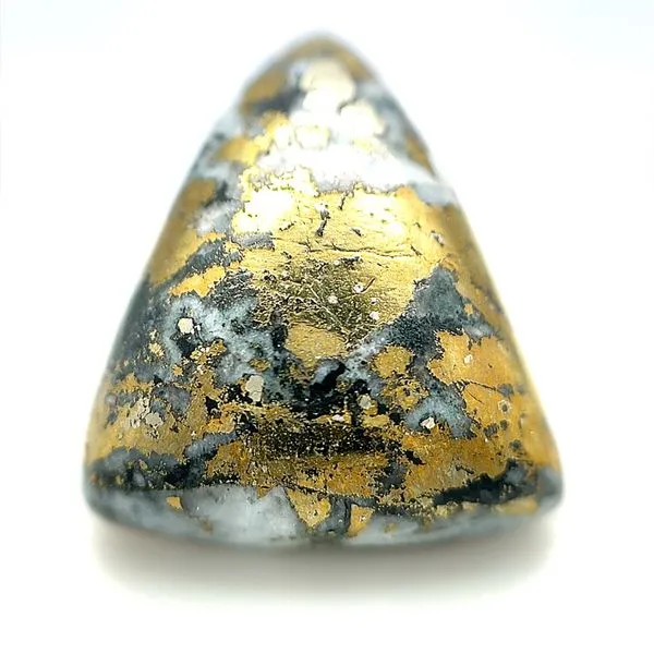 Apache Gold Cabachon (21 x 18mm)  Miner's Den Jewelers Royal Oak, MI