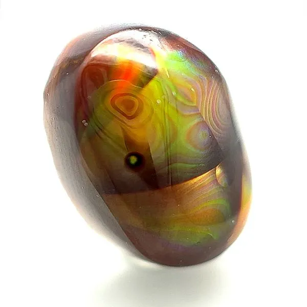 6.00ct Fire Agate Image 2 Miner's Den Jewelers Royal Oak, MI