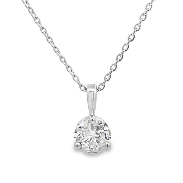 Natural Diamond Solitaire Necklace Miner's Den Jewelers Royal Oak, MI