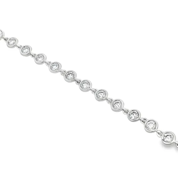 Diamond Bezel Bracelet Image 2 Miner's Den Jewelers Royal Oak, MI