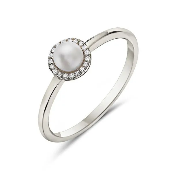 Pearl Ring Miner's Den Jewelers Royal Oak, MI