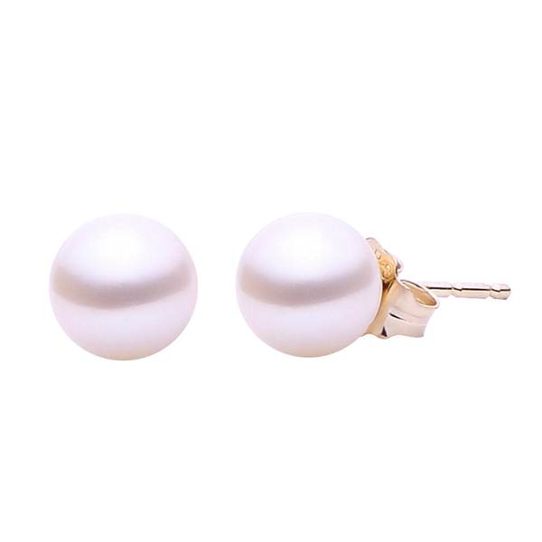 6mm Pearl Stud Earrings Miner's Den Jewelers Royal Oak, MI