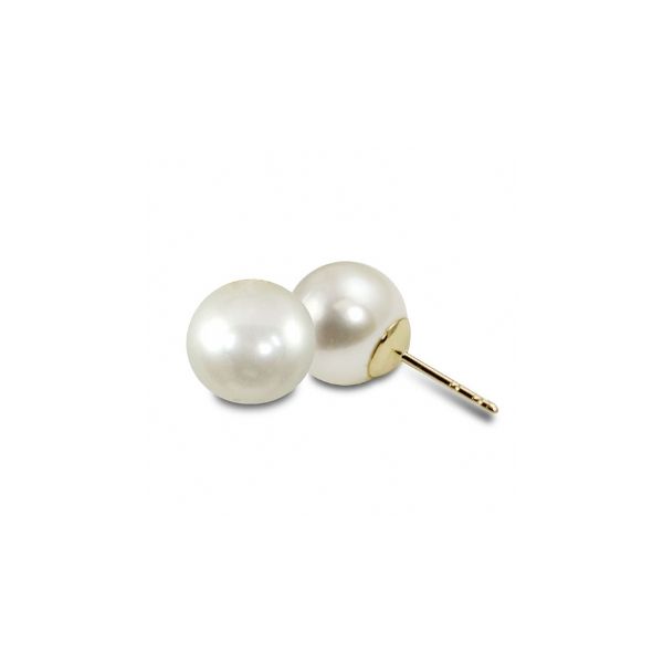 9mm Pearl Stud Earrings Miner's Den Jewelers Royal Oak, MI
