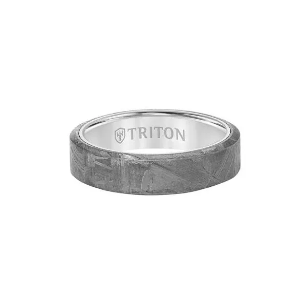 Tungsten & Meteorite Ring Miner's Den Jewelers Royal Oak, MI