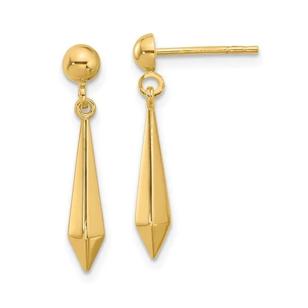 Polished Post Dangle Earrings similar item image