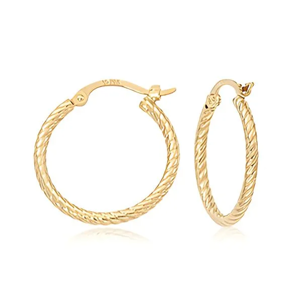 Twist Hoop Earrings similar item image
