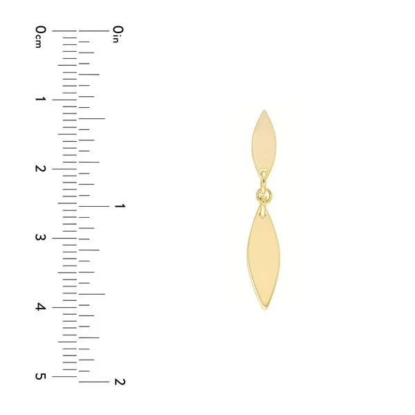 Marquise Duo Drop Earrings