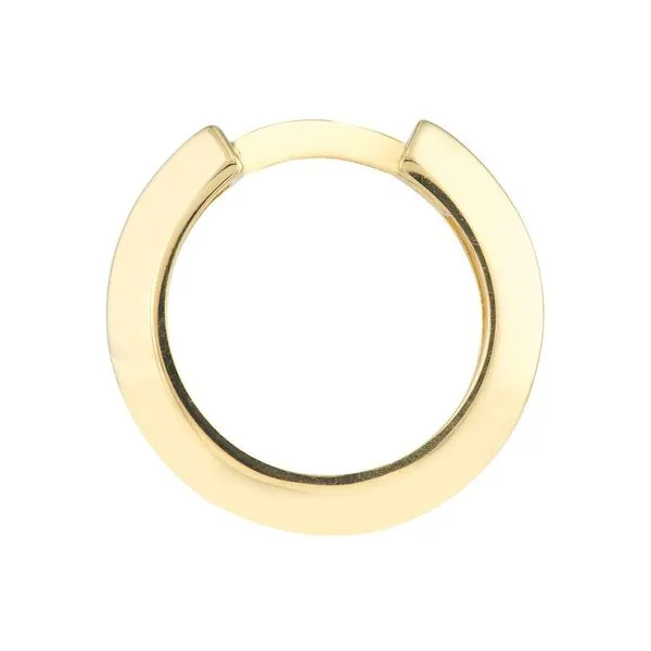 Knife Edge Polished Mini Hoops