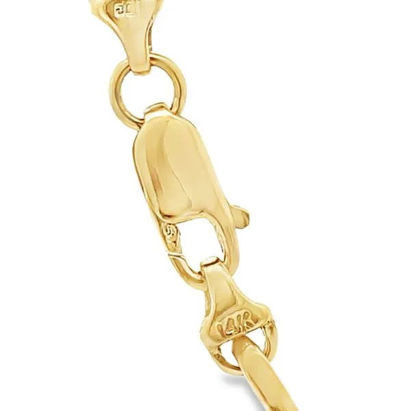 Heavy Link 14 Karat Yellow Gold Chain  