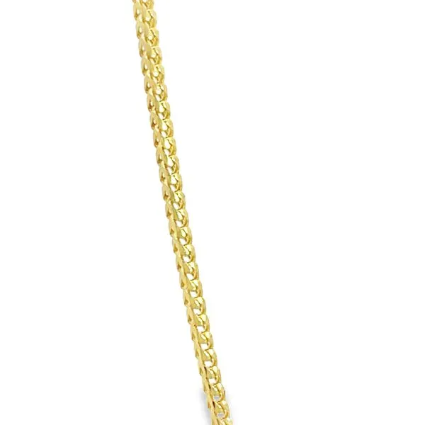 20\ - 14K Yellow Gold 1.5mm Solid Franco Chain
