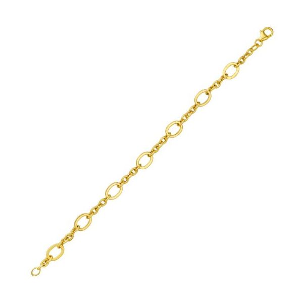 Gold Bracelet Image 2 Miner's Den Jewelers Royal Oak, MI
