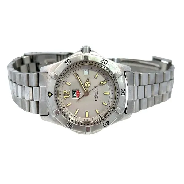Tag Heuer Stainless Steel Professional WK1112 Quartz Watch Image 2 Miner's Den Jewelers Royal Oak, MI