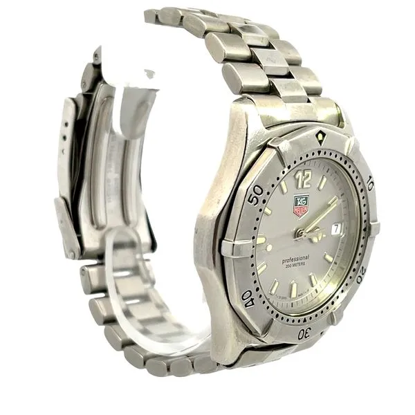 Tag Heuer Stainless Steel Professional WK1112 Quartz Watch Image 3 Miner's Den Jewelers Royal Oak, MI