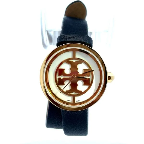 Tory Birch Blue Leather Quartz Watch Miner's Den Jewelers Royal Oak, MI